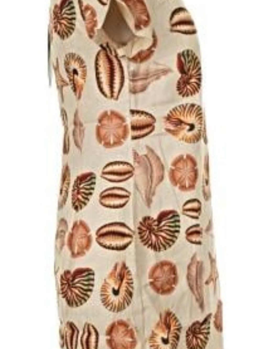 Farm Rio Marine Shells 100% Linen Mini Dress - Picture 7 of 7